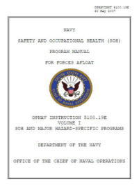 Navy Safety and Occupational Health (SOH) Program Manual