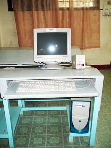 図3-Bコンピュータ教室のコンピュータ